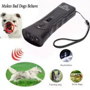 Ultrasonic Double-head Anti Dog Barking Pet Trainer LED Light Gentle Chaser Part