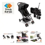 Lightweight Travel Baby Stroller, Folding Stroller with Reclining Seat, Easy ...