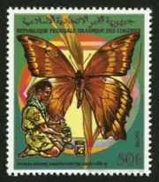 Scouting: Butterflies and Birds - Imperforated - Full
