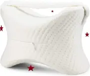 Knee Pillow for Side Sleepers, 100% Memory Foam Hip, Back Pain, Pregnancy & More