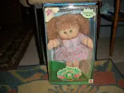 Vintage 1995 RARE 14" Girl Cabbage Patch Kids 'Kid - With all original paperwork