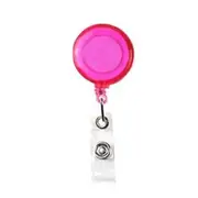 ABS Retractable Pull Badge Reel ID Lanyard Name Tag Card Badge Holder Reels Doctor Nurse Office Supplies for Card Holder Cover