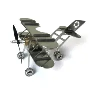 NikolaToy Mini Stirling Engine Upgraded Model Aircraft DIY Assembly Kit Creative Desktop Ornaments Decoration Science Di