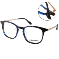 在飛比找momo購物網優惠-【Go-Getter】韓版百搭款 光學眼鏡(藍琥珀-金#GO