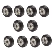 3D Printer POM Wheel Plastic Pulley Linear Bearing for Ender 3/Ender 3 Pro/Ender