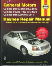 1992-2010 General Motors Cadillac DeVille Seville DTS Haynes Repair Manual 28159 (for: Cadillac)