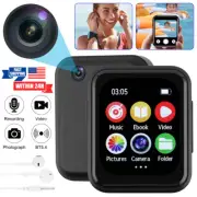 Bluetooth 5.4 HiFi MP3 Music Player FM Radio Voice Recorder with Camera Video