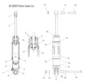 Polaris EYELET, Genuine OEM Part 1500598, Qty 1