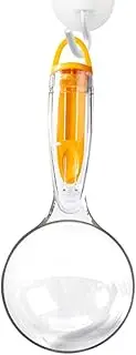 Dog Spoon, 200ml Dog Food Measuring Cup with Sealing Clip, Multi-Functional Pet Feeding Scoop, Reusable Clear Design, 8.27x3.54x1.77 inches, Ideal for Food and Water