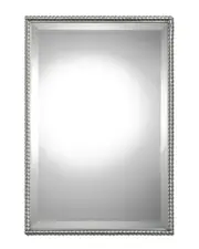 Uttermost Sherise Brushed Nickel Mirror