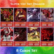 Orica Divine Slifer the Sky Dragon - 8 cards set (Anime Art)