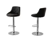 Hacienda Diamond Style Padded leather barstool 2PK