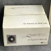 New Sealed Box! Proficient Audio Systems IWS10 10" Passive In-Wall Subwoofer