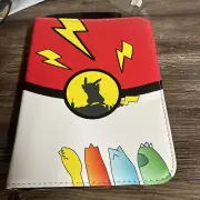 Pokemon Card Binder, Trading card binder For 400 Cards, with 50 Removable Pages