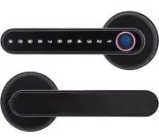 Laxre Fingerprint Smart Lock,Touchscreen Room Door Lock, Phone App Digital Lever