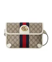 GG-canvas belt bag CM90 Nude