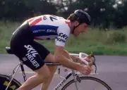 Irish Cyclist Sean Kelly Representing Winning The Time Trial 1985 Old Photo 6