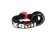 X-BULL Recovery Ring Soft Shackle Kit Snatch Block Pulley Rope Snatch Ring 4WD