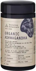 Evolution Botanicals Organic Ashwagandha 100g