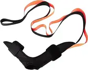 QSTDGVPW Foot and Calf Stretcher Foot and Leg Stretch Band Home Gym Office Yoga Stretching Strap Exerciser for Waist Ankle Dance Arms