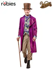 Willy Wonka Premium Costume, Adult - Medium
