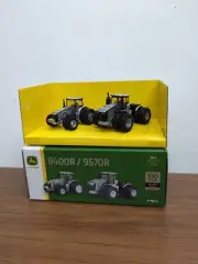 Ertl 1/64 John Deere 8400R / 9570R 100 Years Silver Set