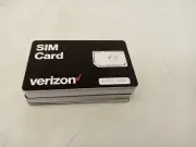 30 Verizon 3-in-1 Postpaid/Prepaid 4G LTE 5G SIM Card, Nano/Micro/Standard Size