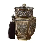 Pet Memorial Urn Unique Loss of Dog Sympathy Urn Vintage for Kitty Dog Cat