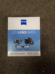 Zeiss 225 Pre-Moistened Individually Wrapped Lens Wipes