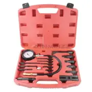 TU-15B Pressure Gauge Diesel Engine Compression Tester Set Kit New
