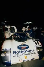 Hans Joachim Stuck Derek Bell Al Holbert Porsche AG Porsche 962 C - Old Photo 5