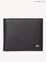 Tommy Hilfiger Black Mini Eton Wallet (875423) | $115
