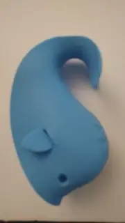 Bath Spout Faucet Cover Safe- Protector Silicone Cover Blue/Green Whale