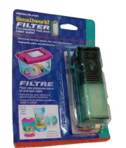 Penn Plax Smallworld Filter Internal Fits 1 Gallon Aquariums Rectangle Hexagon