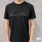 預購 ALEXANDER MCQUEEN MCQ新款刺繡 LOGO 男T-SHIRT 649876