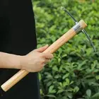 Pick Mattock Hoe Ice Axe Wood Handle Garden Pickaxe Hoe Multipurpose Manuring