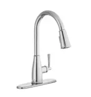 Glacier Bay Fairhurst Single Handle Pull-Down Sprayer Kitchen Faucet TurboSpray