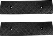 AIMALL Plastic Slope Ramp Pad for Threshold and Curb – 19.69in Auxiliary Climbing Ramp for Battery Cars, Wheelchairs, Roadside Steps, Doorways and Driveway Access