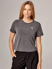 Running Bare Sustainable Activewear. Womens Workout Top.