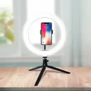10in LED Ring Light Lamp With Tripod Stand Phone Holder for YouTube Video Photo