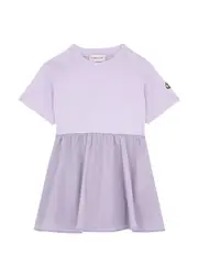 Moncler Kids Jersey and Shell Dress (4-6 Years) - Purple - 14A (14 Years) 14A (14 years)