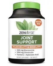 Zenwise Glucosamine Chondroitin Sulfate MSM Curcumin - Joint Support Suppleme...