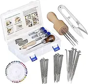 zolyet Felting Kit Felting Starter Kit Fibre Yarn Scissors Felting Supplies for DIY Crafting Felting Wool Art Use Multicolor
