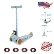 Self-Balancing 3-Wheeled Scooter for Kids with Light-Up Features & Bluey Design