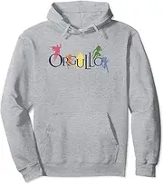 [DC Comics] Justice League Rainbow Group Silhouette Pullover Hoodie