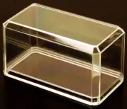 6 PACK CLEAR DISPLAY CASE plastic for 1/64 scale hot wheels matchbox car diecast