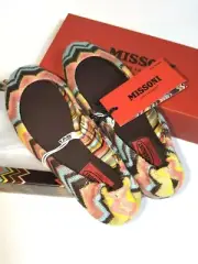 Missoni For Target Zig Zag Ballet Flats Youth Shoes Size 12 Brand New With Box