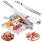 Stainless Steel Bone Cutter,Manual Meat Slicer,for Beef Rib Chicken fish meat cu