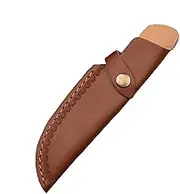 Leather Belt Knives Sheath - Folding Knives Sheath,Sheath with Snap Closure Folding Knives Holster for Pocket Knives with Belt Loop