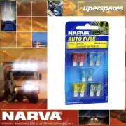 Narva Standard ATS Blade Fuses 25 Amp White - Blister Pack Of 5pcs